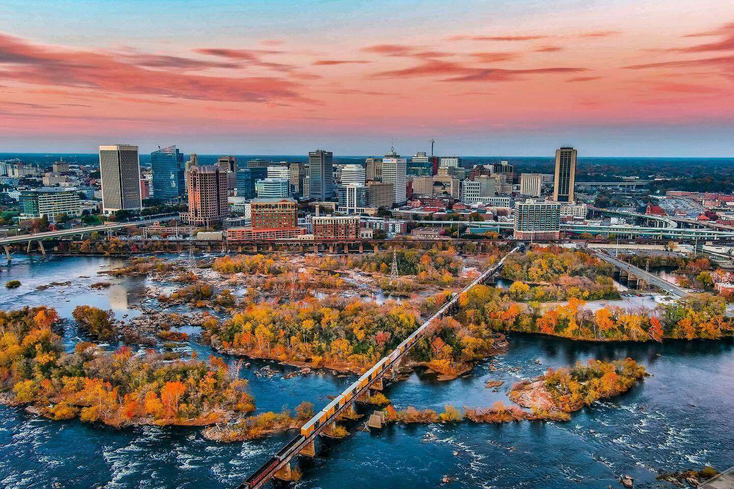 Richmond, Virginia skyline — home of Dominion Security Partners